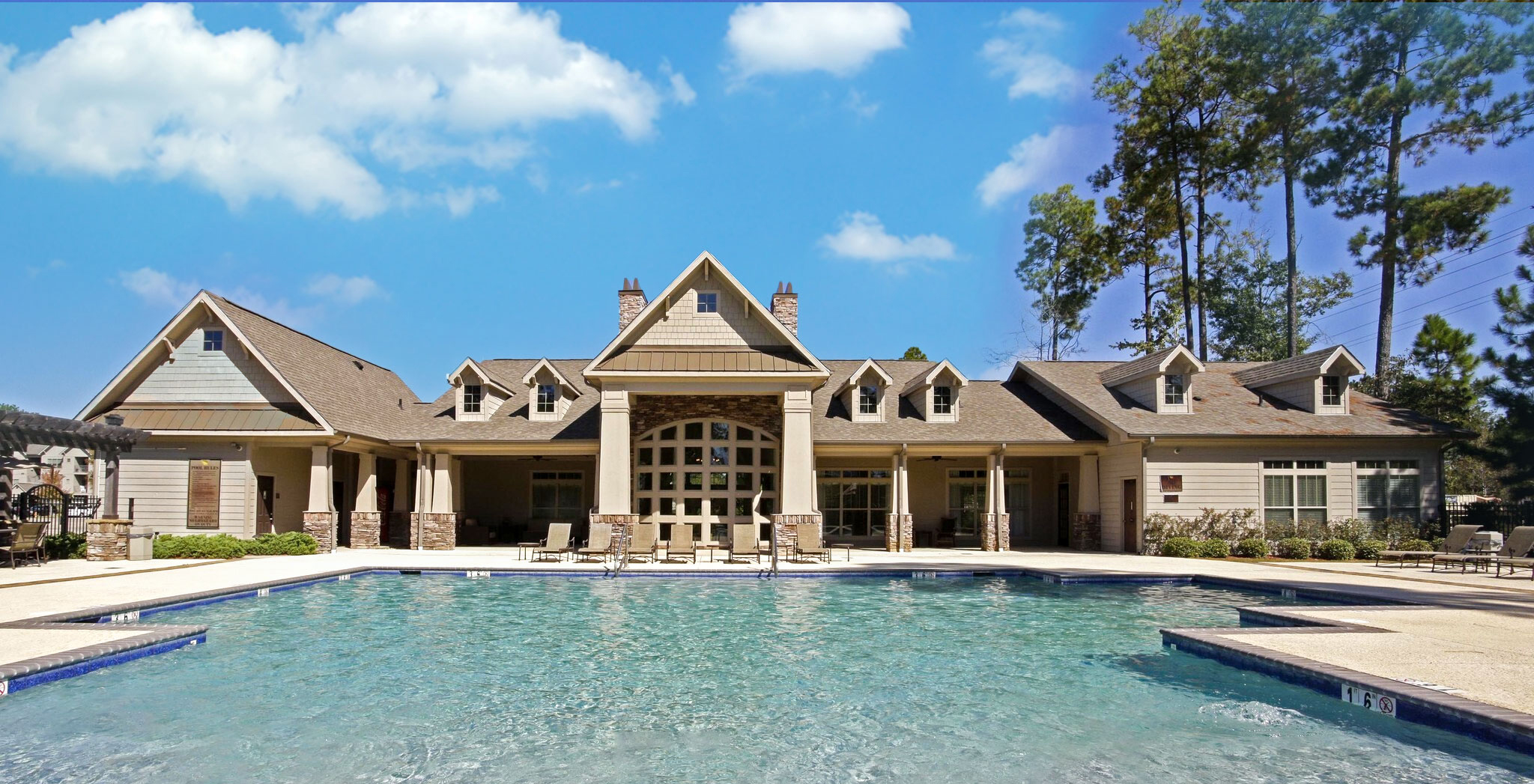 Resort-style Swimming Pool at Brookstone Park Apartments